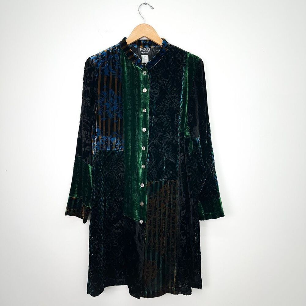 KOOS of Course KOOS Van Den Akker New York Women’s Multi Color Mixed Print Silk